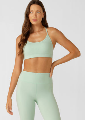 Lorna Jane Pammy Sports Bra - Soft Mint