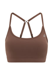 Lorna Jane Sammy Sports Bra - Chocolate
