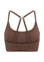 Lorna Jane Sammy Sports Bra - Chocolate
