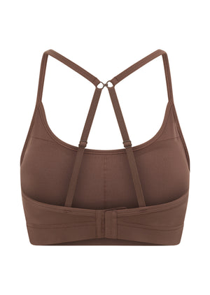 Lorna Jane Sammy Sports Bra - Chocolate