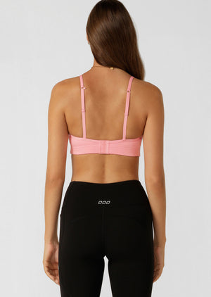 Lorna Jane Sammy Sports Bra - Strawberry Lemonade