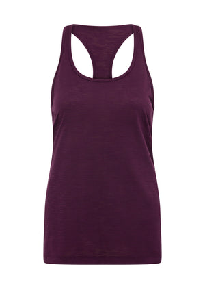 Lorna Jane Slouchy Gym Tank - Dark Grape