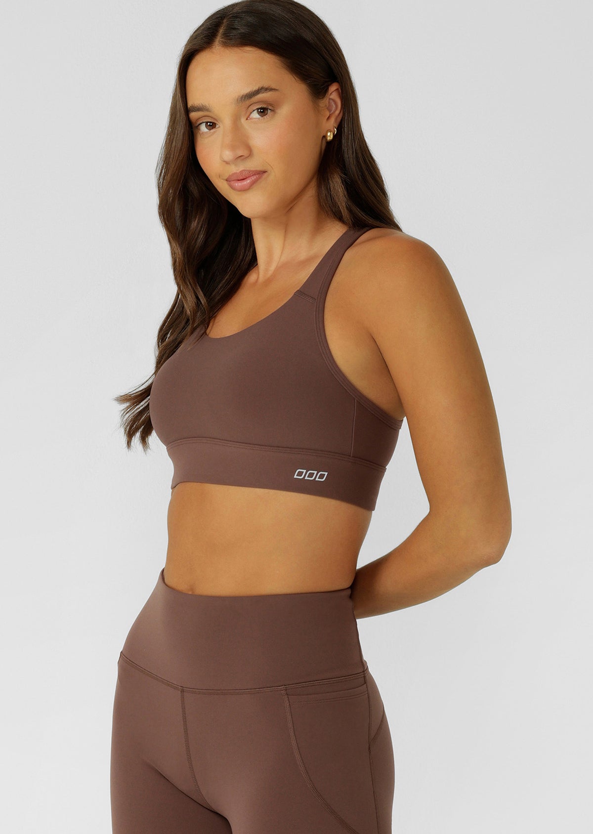 Lorna Jane Amy Maximum Support Sports Bra - Cinnamon
