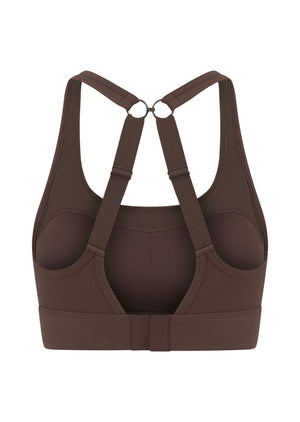 Lorna Jane Amy Maximum Support Sports Bra - Cinnamon
