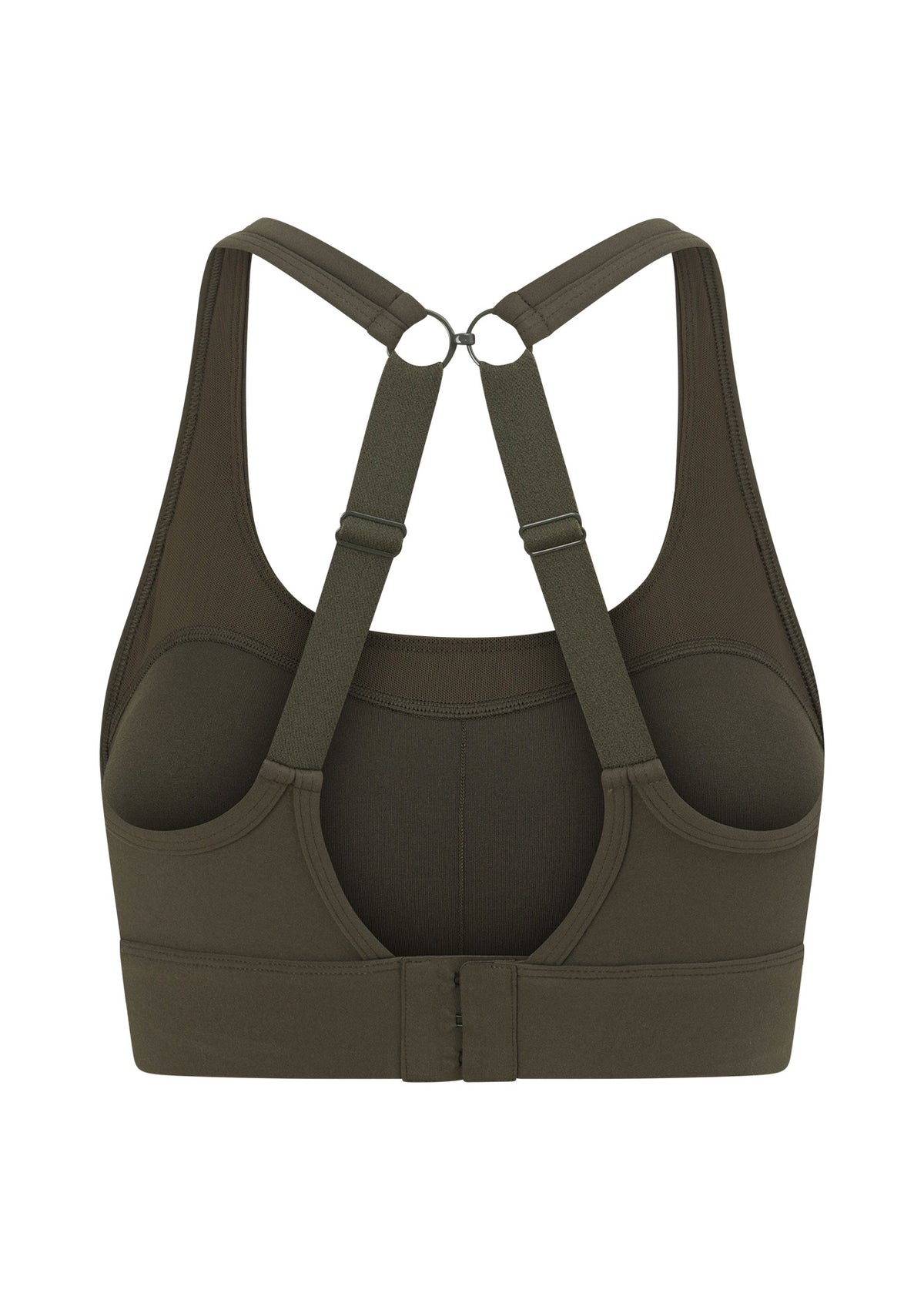 Lorna Jane Amy Maximum Support Sports Bra - Dark Khaki Haze
