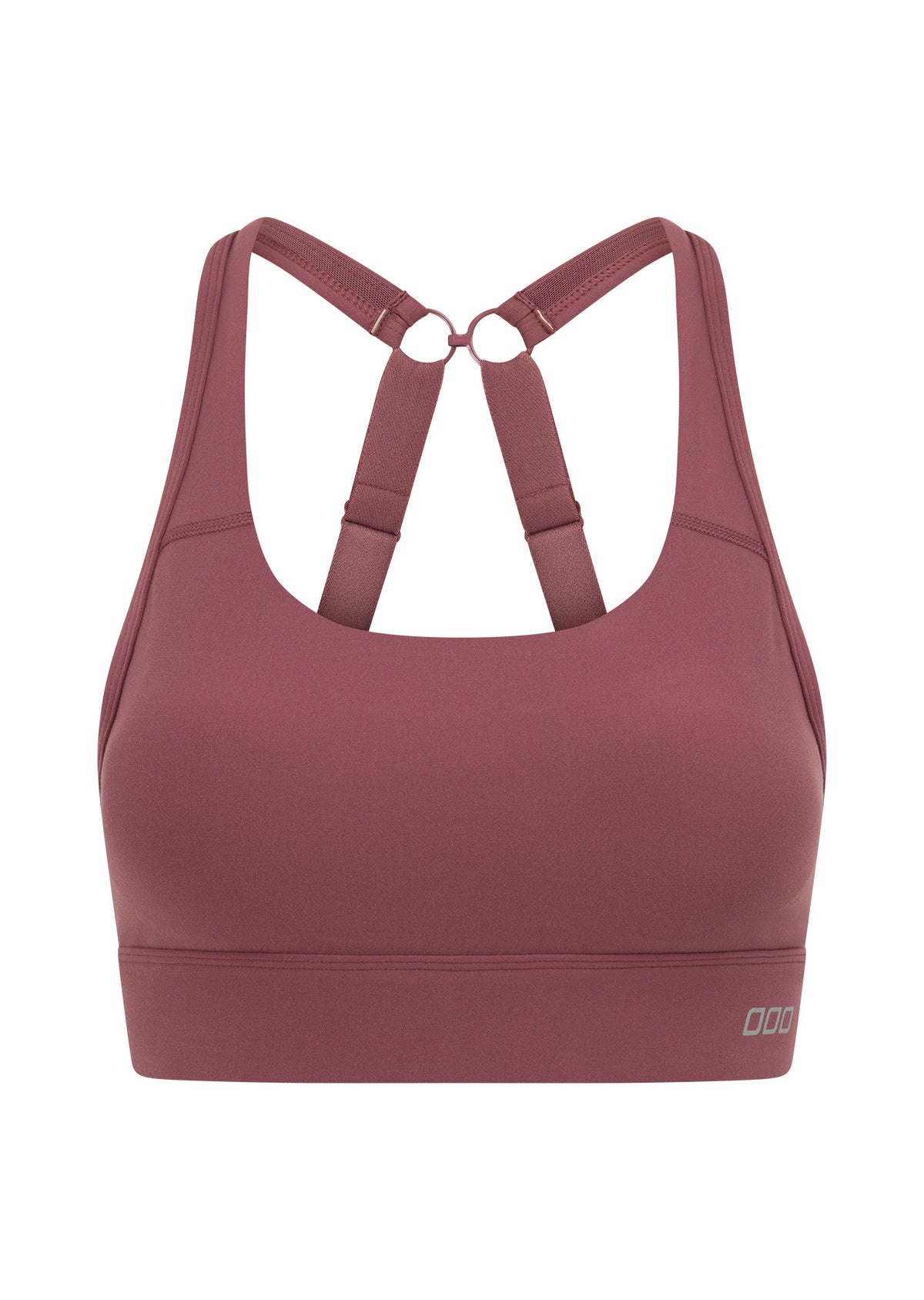 Lorna Jane Amy Maximum Support Sports Bra - Dark Rose Blush