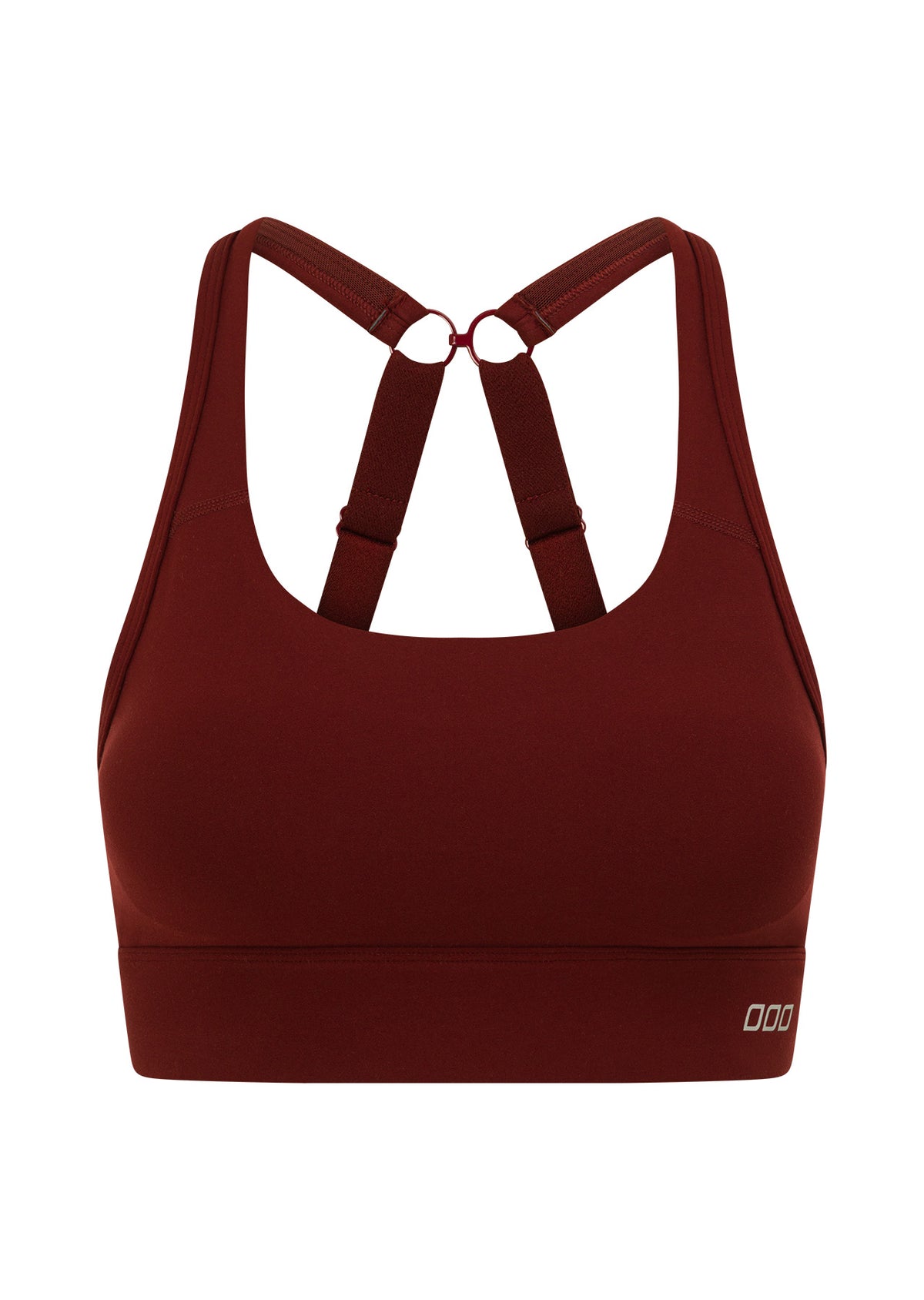 Lorna Jane Amy Maximum Support Sports Bra - Dark Ruby