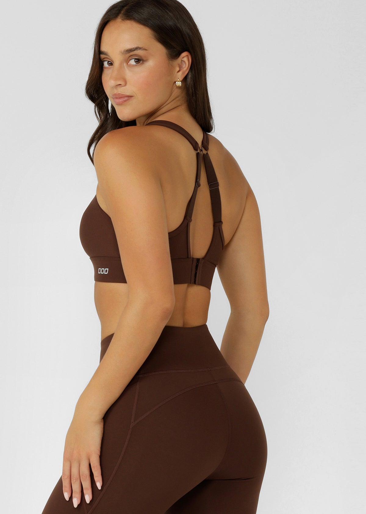 Lorna Jane Amy Maximum Support Sports Bra - Espresso