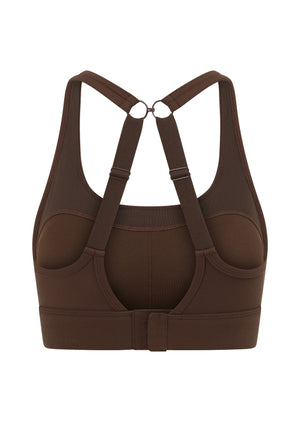 Lorna Jane Amy Maximum Support Sports Bra - Espresso