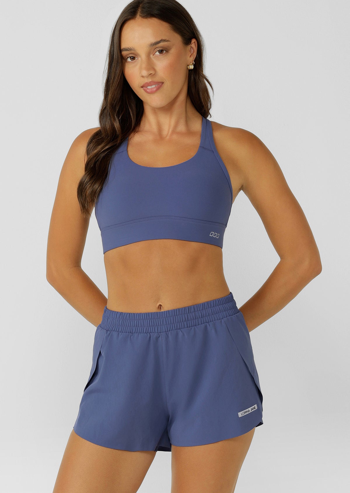 Lorna Jane Amy Maximum Support Sports Bra - Misty Blue