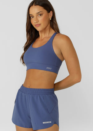 Lorna Jane Amy Maximum Support Sports Bra - Misty Blue