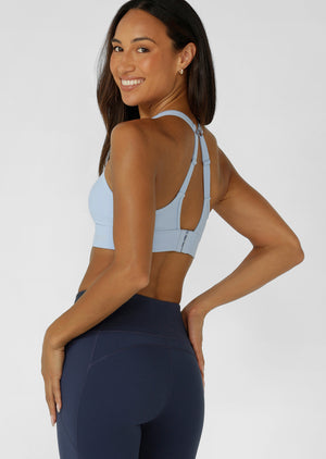 Lorna Jane Amy Maximum Support Sports Bra - Petal Blue