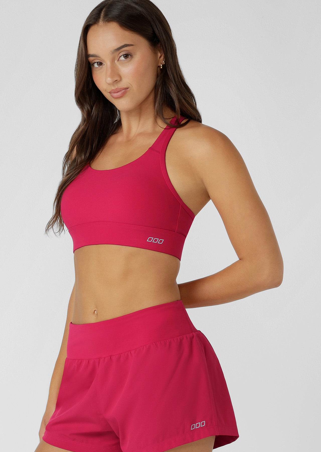 Lorna Jane Amy Maximum Support Sports Bra - Raspberry