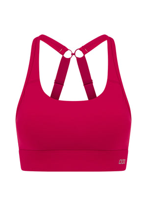 Lorna Jane Amy Maximum Support Sports Bra - Raspberry