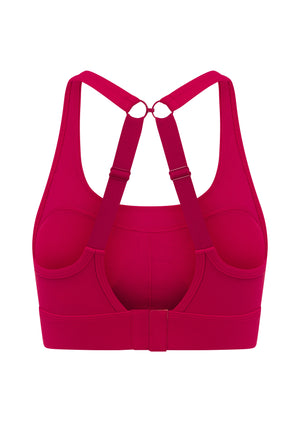 Lorna Jane Amy Maximum Support Sports Bra - Raspberry