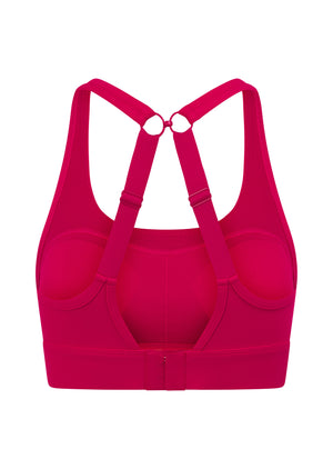 Lorna Jane Amy Maximum Support Sports Bra - Vivid Pink