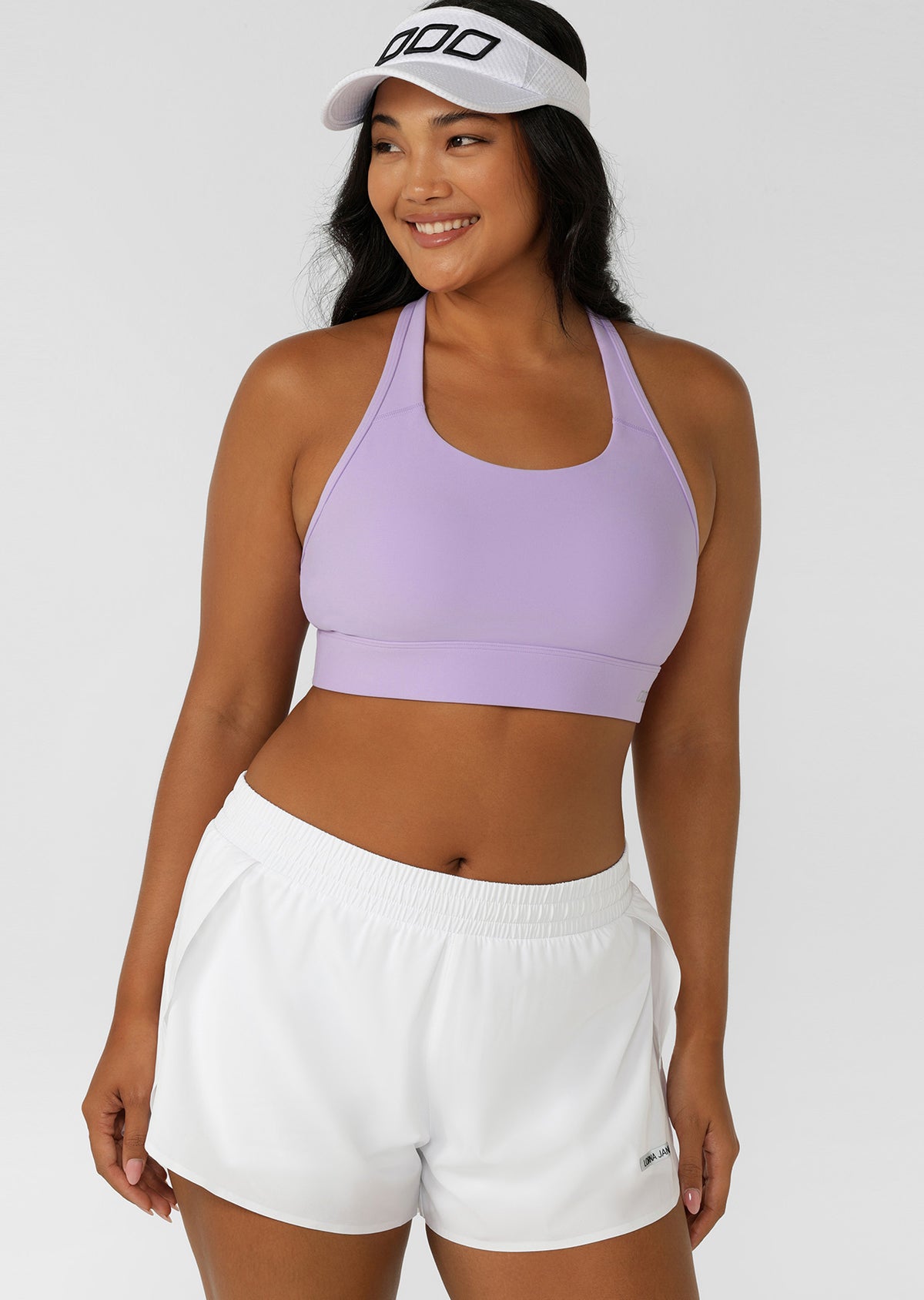 Lorna Jane Amy Maximum Support Sports Bra - Violet Lilac