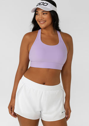 Lorna Jane Amy Maximum Support Sports Bra - Violet Lilac
