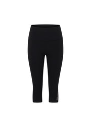 Lorna Jane Lotus 3/4 Leggings - Black