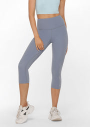 Lorna Jane Lotus 7/8 Leggings - Gravity Grey
