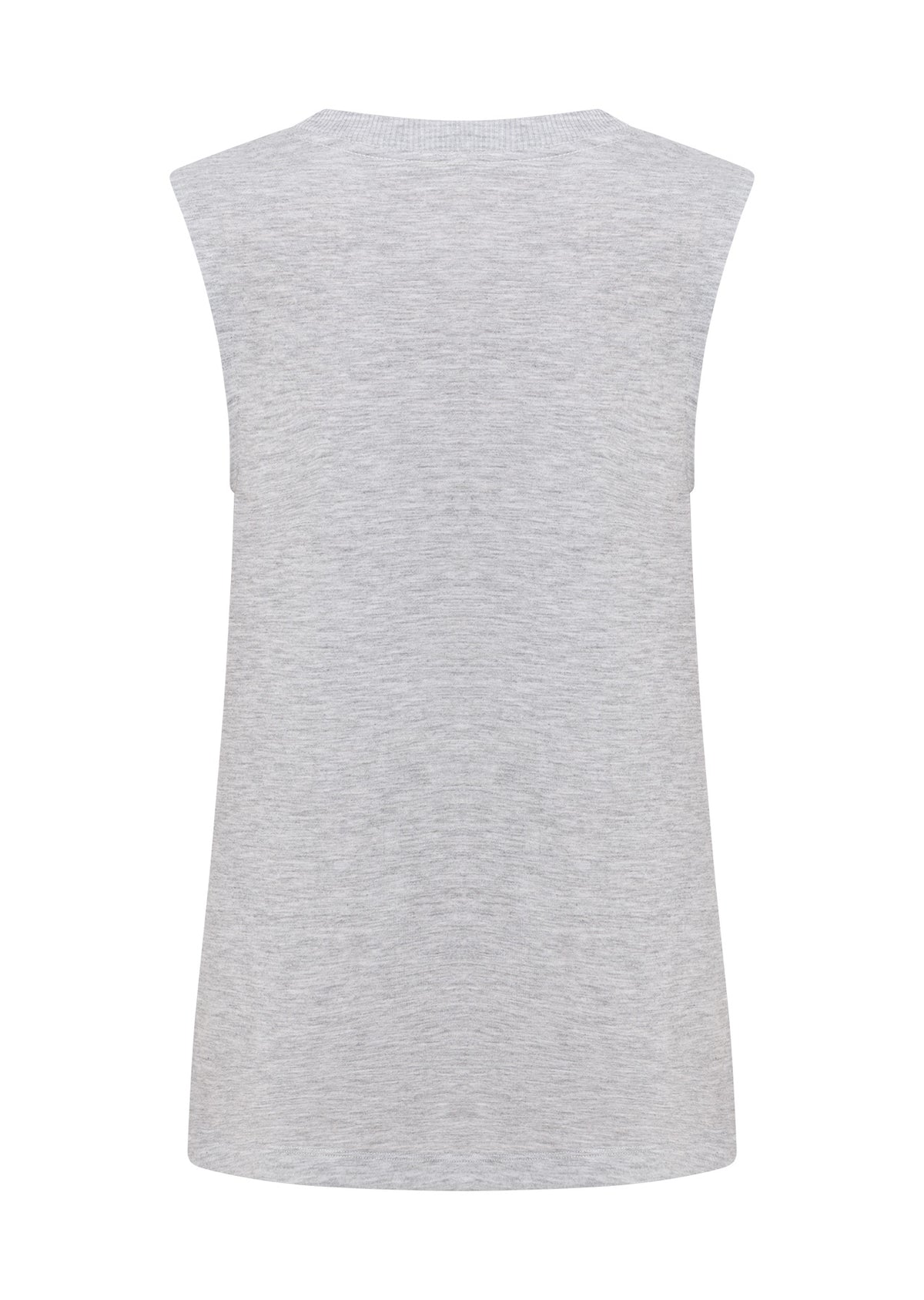 Lorna Jane Lotus Muscle Tank - Grey Marl