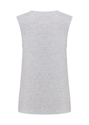 Lorna Jane Lotus Muscle Tank - Grey Marl