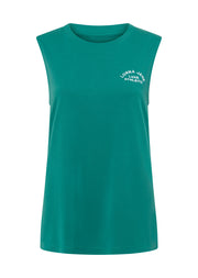 Lorna Jane Lotus Muscle Tank - Jewel