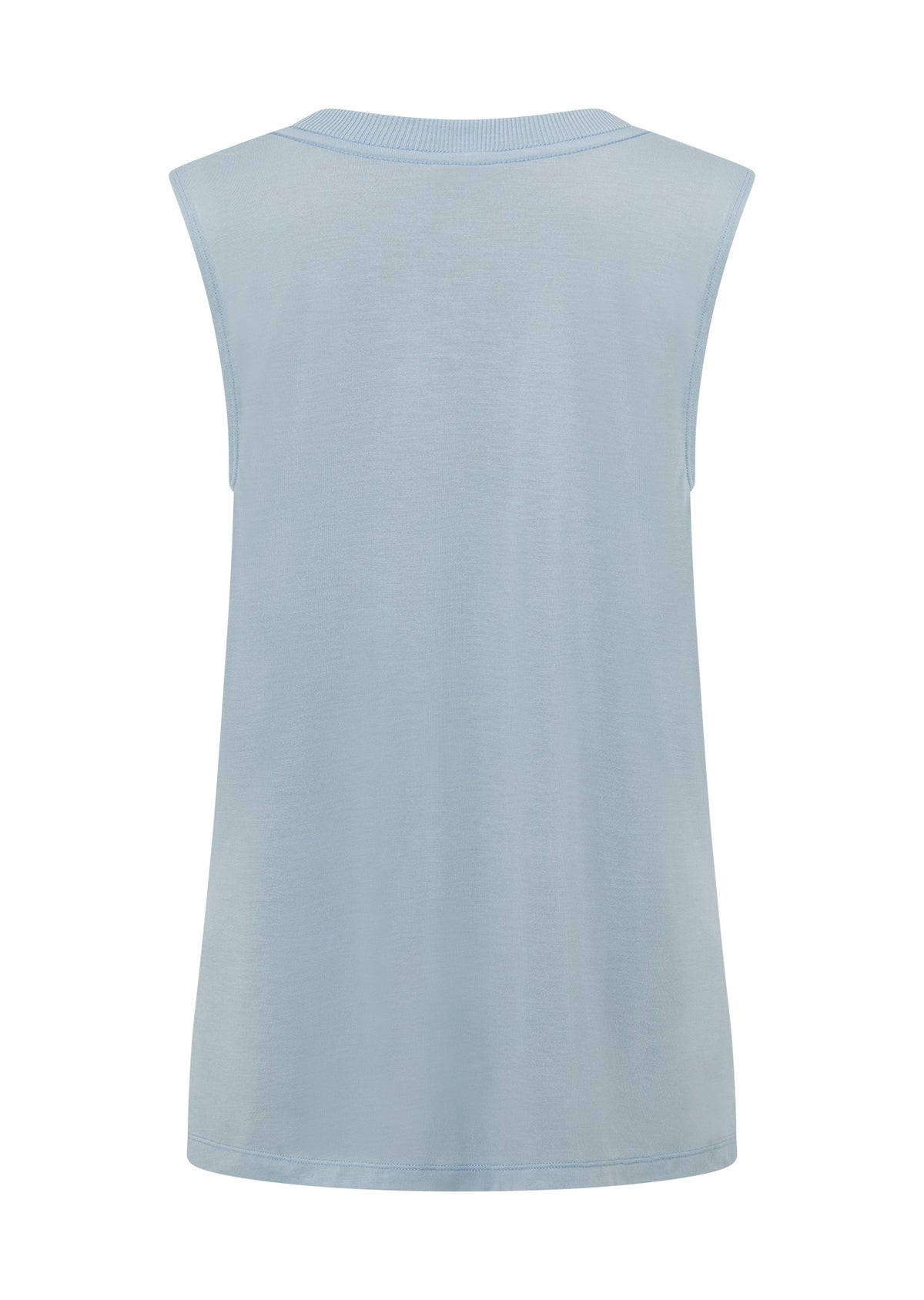 Lorna Jane Lotus Muscle Tank - Light Glacier Blue