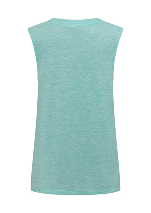 Lorna Jane Lotus Muscle Tank - Maui Marl