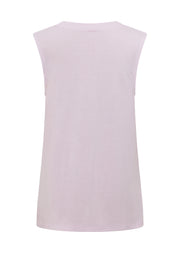 Lorna Jane Lotus Muscle Tank - Pale Orchid Lilac
