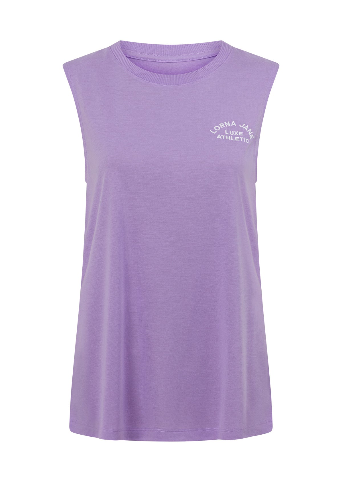 Lorna Jane Lotus Muscle Tank - Violet Lilac