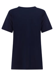 Lorna Jane Lotus T-Shirt - Admiral Navy
