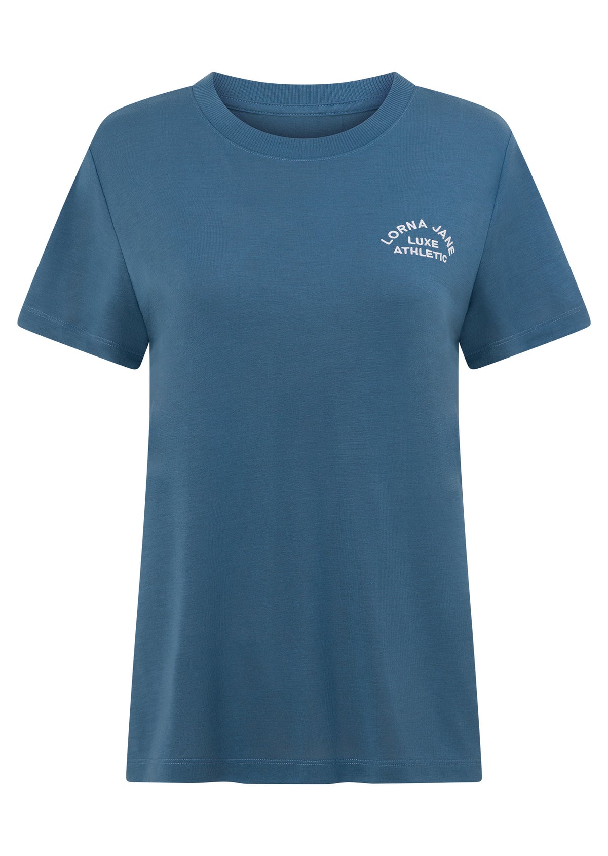 Lorna Jane Lotus T-Shirt - Light Frost Blue