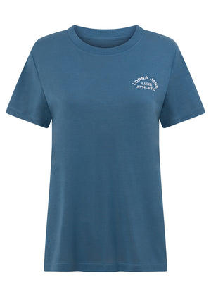 Lorna Jane Lotus T-Shirt - Light Frost Blue