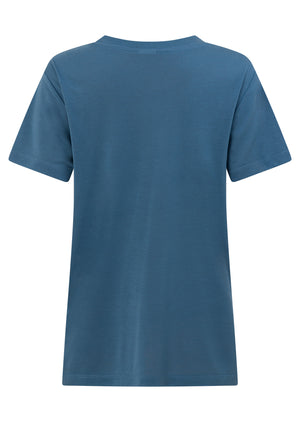 Lorna Jane Lotus T-Shirt - Light Frost Blue