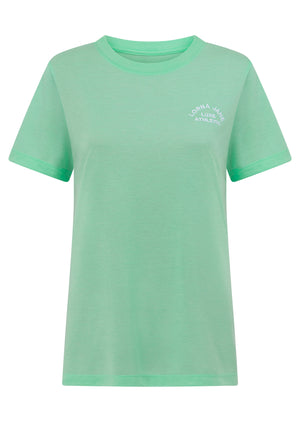Lorna Jane Lotus T-Shirt - Mint Cream