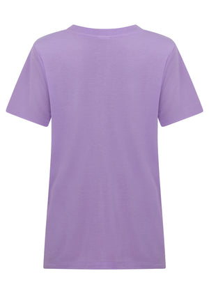 Lorna Jane Lotus T-Shirt - Violet Lilac