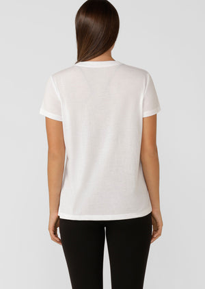 Lorna Jane Lotus T-Shirt - White