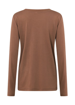 Lorna Jane Lotus Long Sleeve Top - Clove