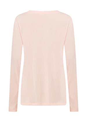 Lorna Jane Lotus Long Sleeve Top - Dream Pink