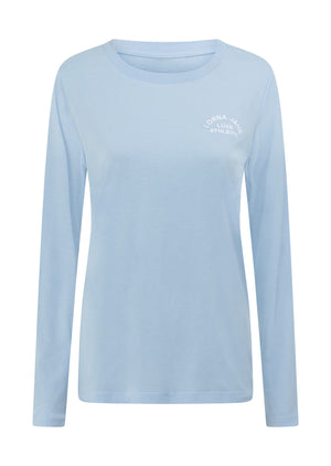 Lorna Jane Lotus Long Sleeve Top - Light Moontide