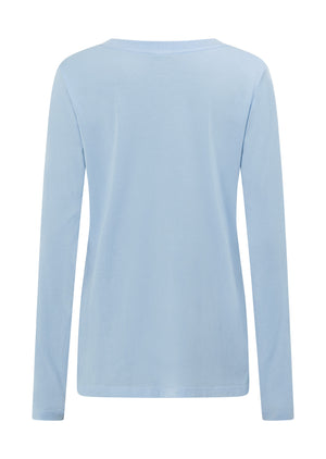 Lorna Jane Lotus Long Sleeve Top - Light Moontide