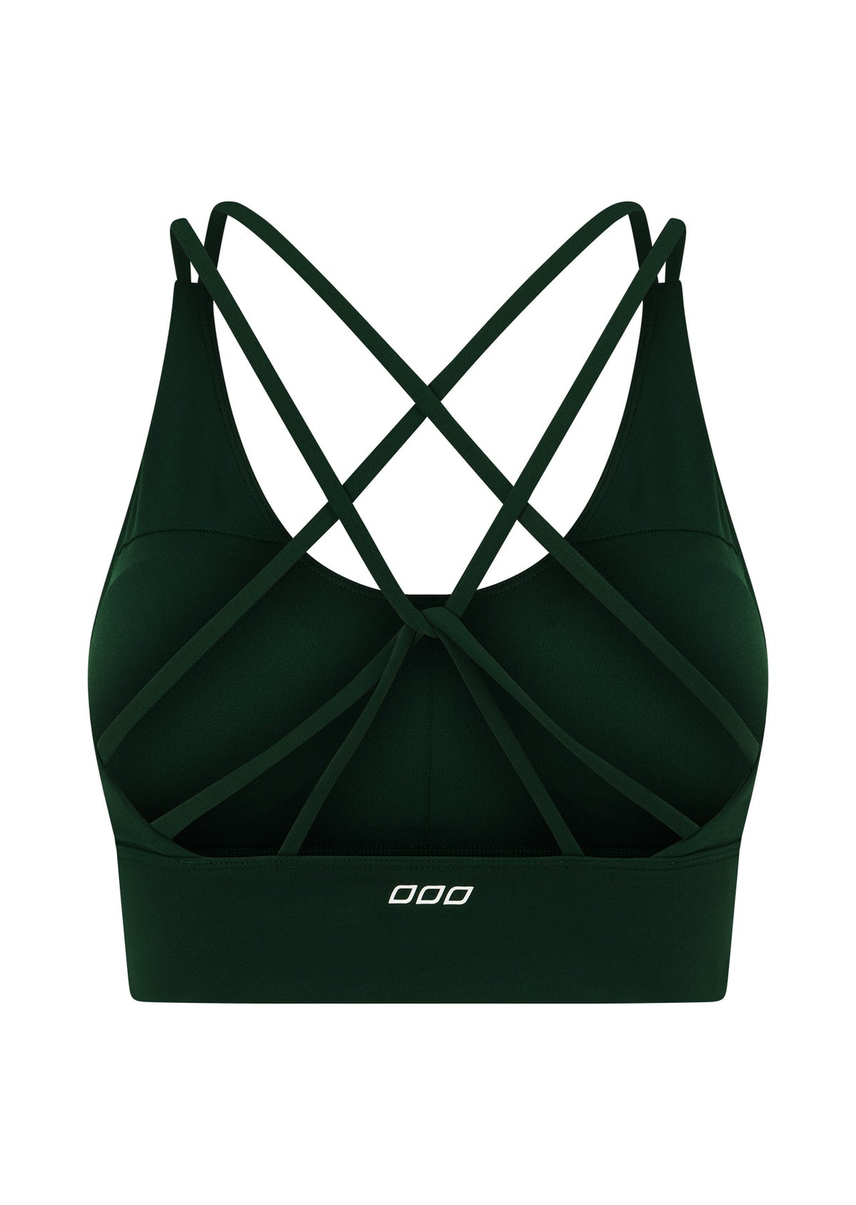 Lorna Jane Lotus Longline Sports Bra - Dark Green