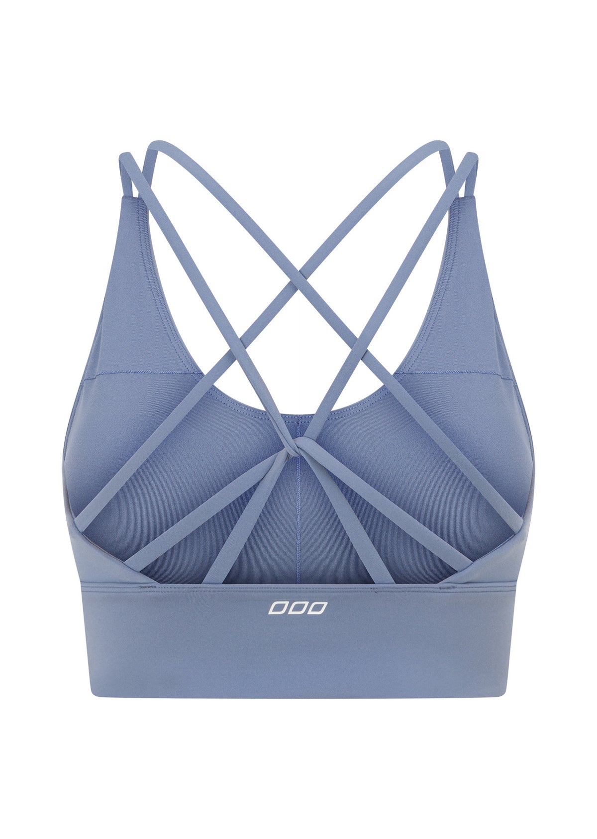Lorna Jane Lotus Longline Sports Bra - Gravity Grey