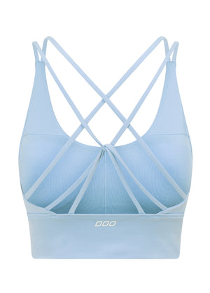 Lorna Jane Lotus Longline Sports Bra - Moontide