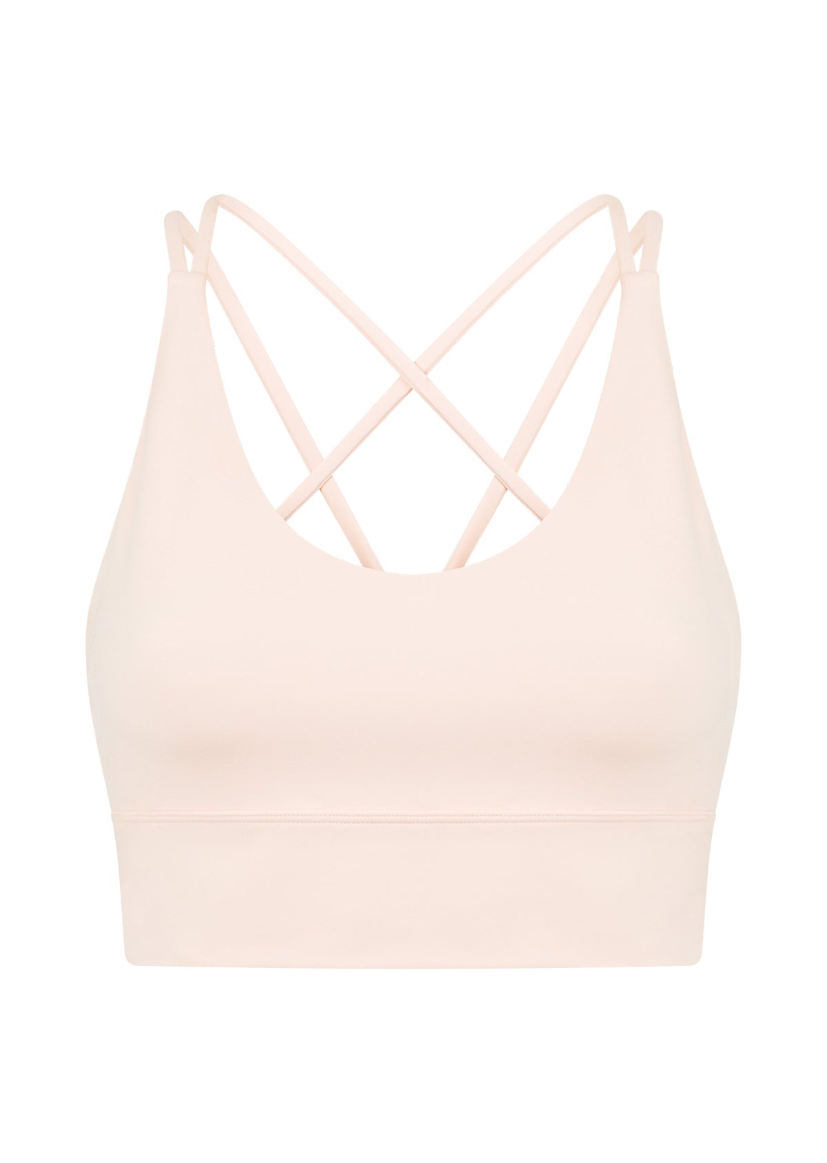 Lorna Jane Lotus Longline Sports Bra - Petal