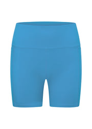 Lorna Jane Amy Phone Pocket Tech Bike Shorts - Capri Blue