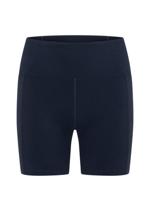 Lorna Jane Amy Phone Pocket Tech Bike Shorts - Platinum Navy