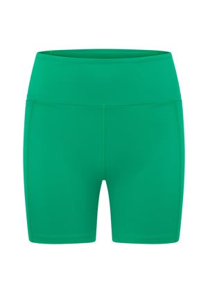 Lorna Jane Amy Phone Pocket Tech Bike Shorts - Sea Glass