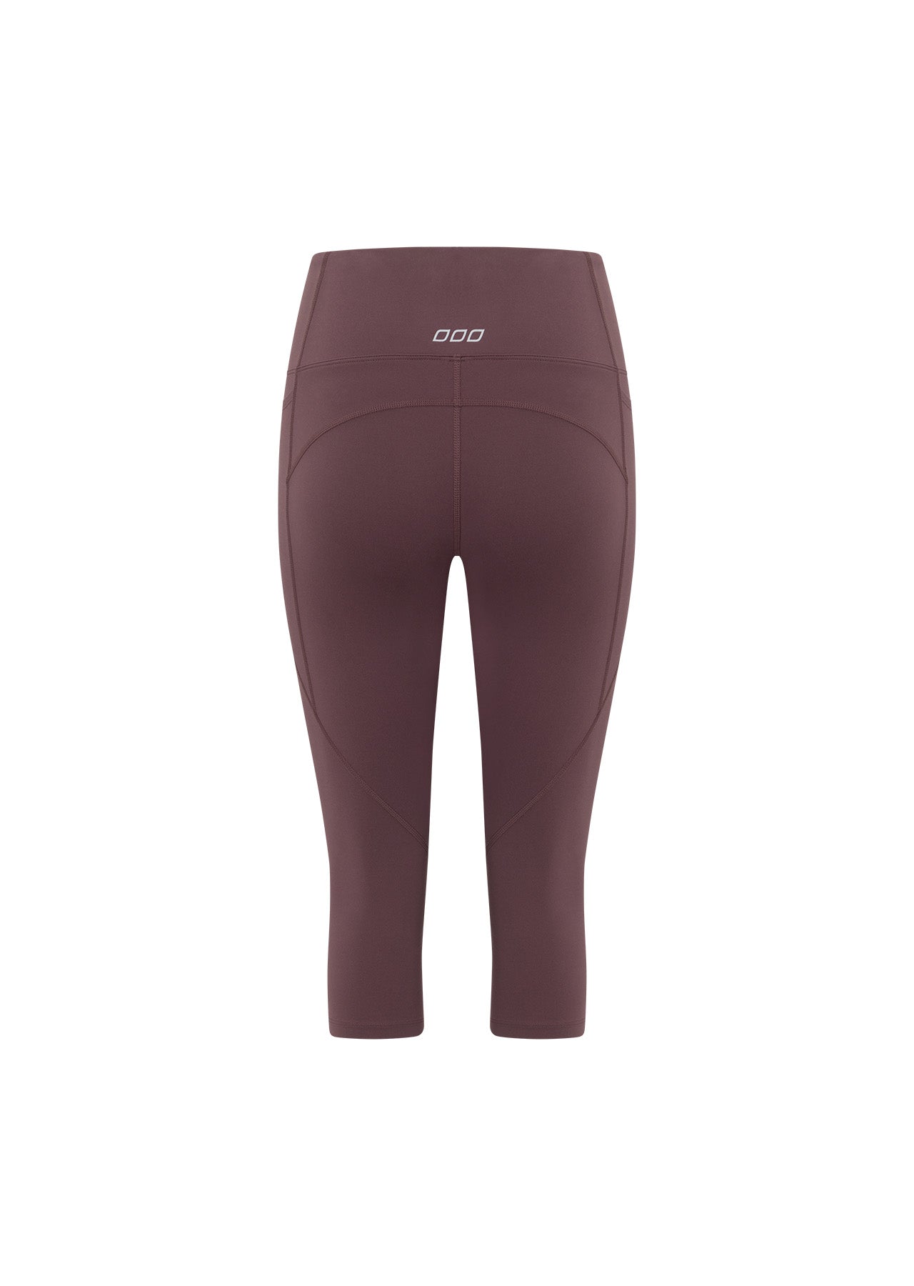 Lorna Jane Amy Phone Pocket 3/4 Tech Leggings - Amethyst Shadow